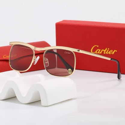 5 Color Square Metal Sunglasses