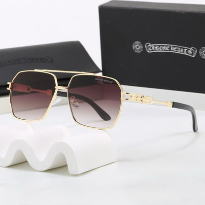 8 Color Double Bridge Cross Sunglasses
