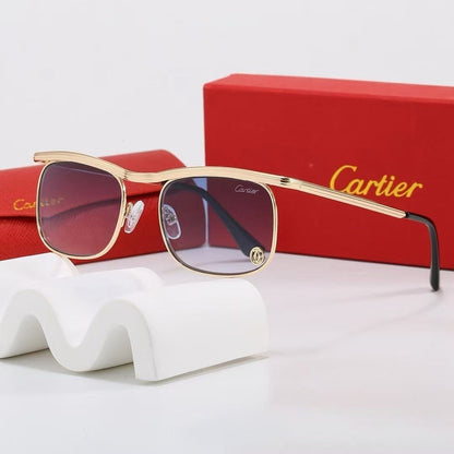 5 Color Square Metal Sunglasses