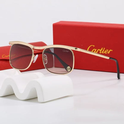 5 Color Square Metal Sunglasses