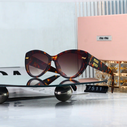 6 Color Cat Eye Decor Sunglasses 7511