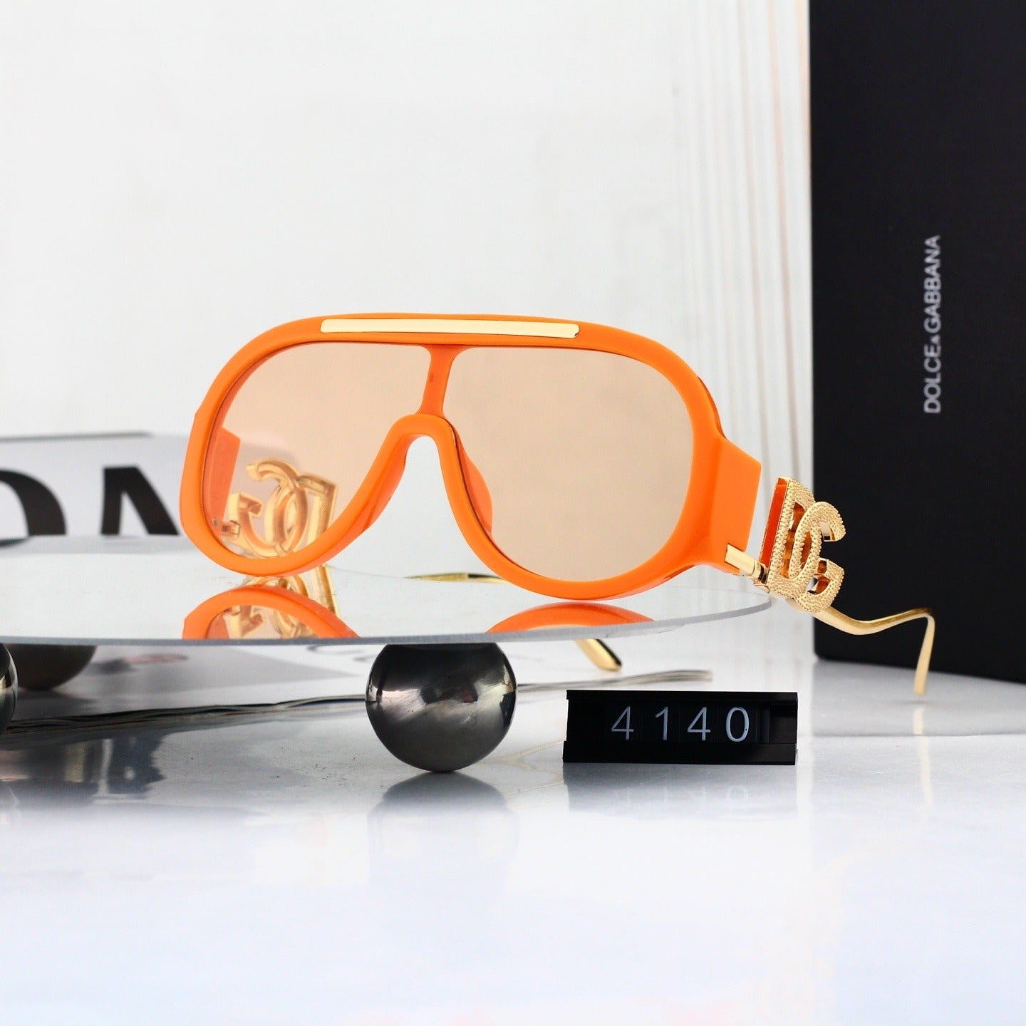 8 Color Oversized Shield Sunglasses 4140