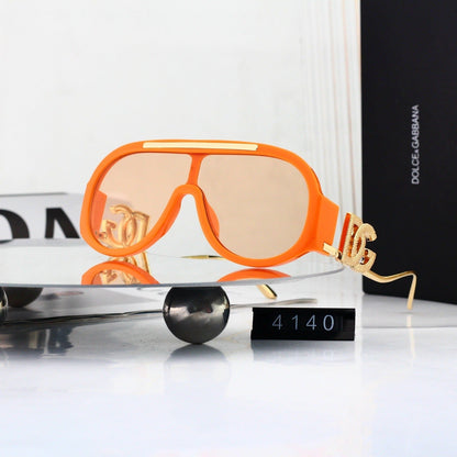 8 Color Oversized Shield Sunglasses 4140