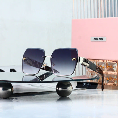 Rimless Square Sunglasses Model 71