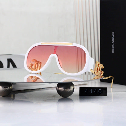 8 Color Oversized Shield Sunglasses 4140