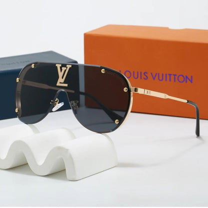 Oversized metal sunglasses