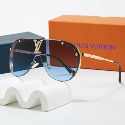 Oversized metal sunglasses