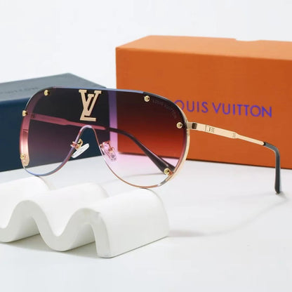Oversized metal sunglasses